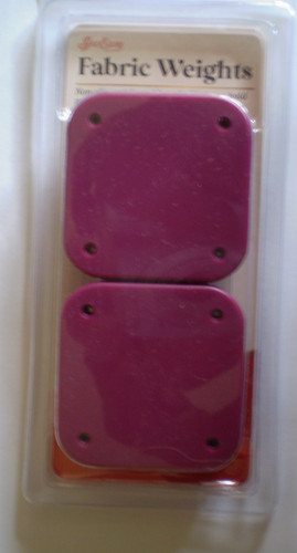 Fabric weights from sew - -,