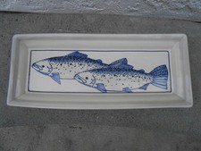 Vintage porcelain Salmon