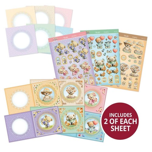 Hunkydory delightful bears - -,
