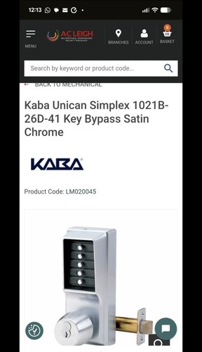 Kaba simplex 1021 best - simplex,
