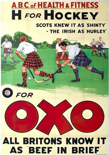 Vintage oxo hockey - vintage,