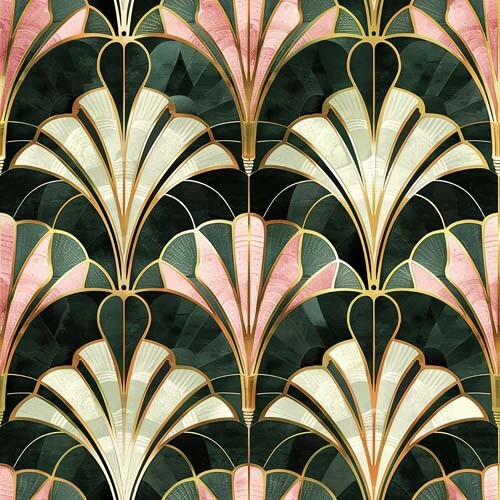 20x green pink pastel art - 20x,