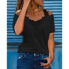 Plus Size Womens Tops Lace