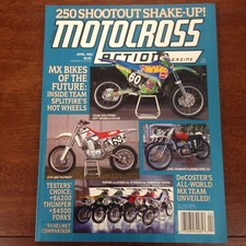 MOTOCROSS ACTION APRIL 1993