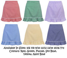 GIRLS SCHOOL GINGHAM SKIRT