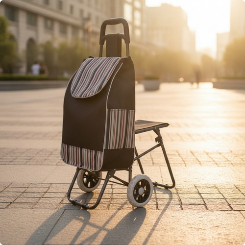 Foldable shopping cart - shopping,