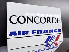 Concorde Air France Sign Board