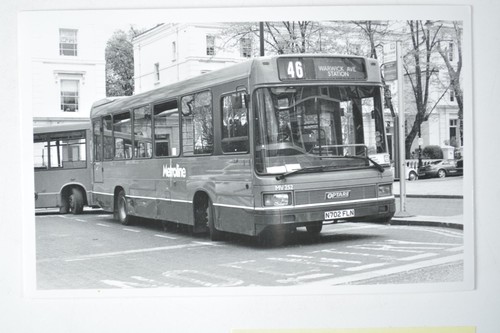Metroline optare bus route - route, 46