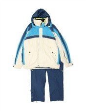 BRUGI Mens Ski 2 Piece Set 2XL Navy Blue Colourblock Polyamide SG01