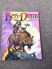 Erotic Adult Art Book Kiss Of Death Fastner And Larson Paperback