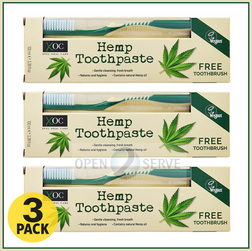 Hemp toothpaste free - hemp,
