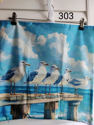 Five seagulls pier soft - pier,