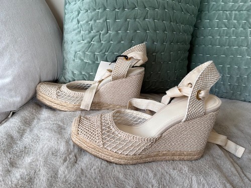 Zara cream beige - woven, top