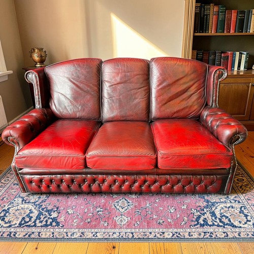 Vintage oxblood genuine - oxblood,