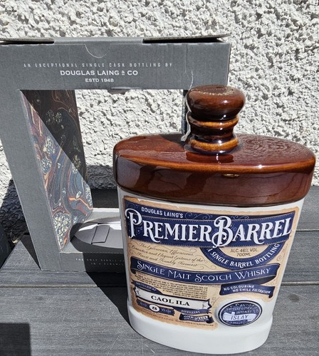 Empty ceramic decanter - empty, douglas