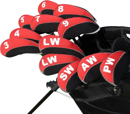 Golf iron head covers 10pcs - golf,
