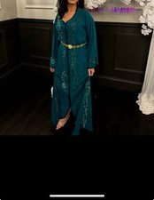 Green Moroccan Kaftan 