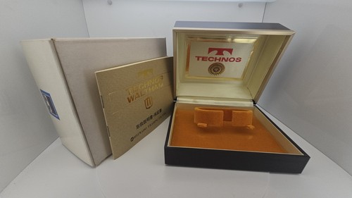Technos vintage watch box with - vintage,