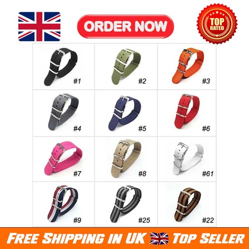 Nato watch strap nylon - strap, band