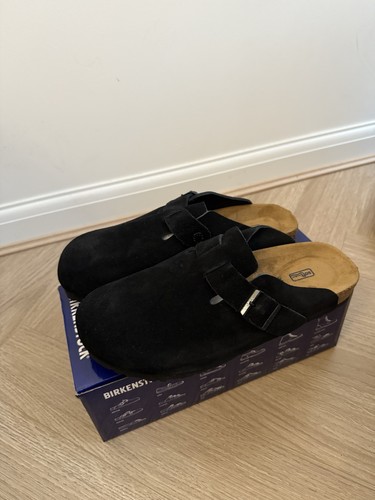 Birkenstock boston clogs black - birkenstock,