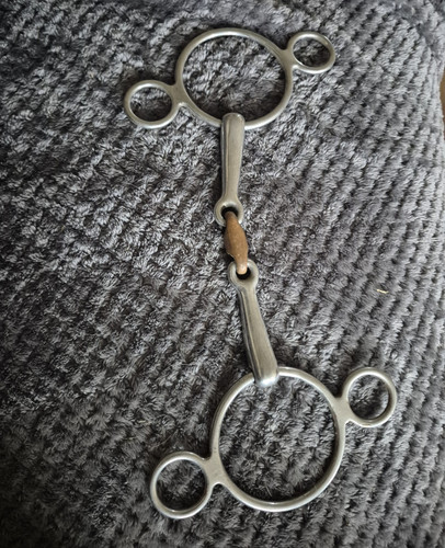 Gag bit 0cm metal - gag,