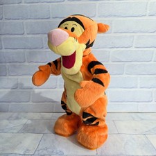 Get Up N Bounce Tigger Animated Plush Toy Winnie The Pooh Sounds Movement