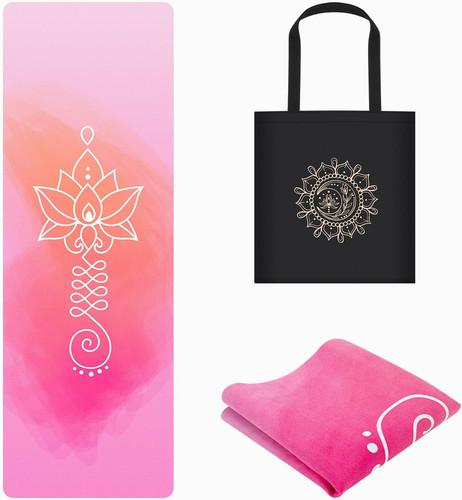 Travel yoga mat 5mm - travel, thick