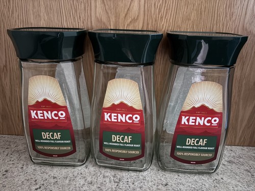 Kenco 200g empty coffee jars - coffee,