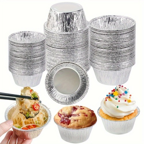 Pcs round aluminium - 50,