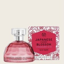 The Body Shop Japanese Cherry Blossom Strawberry Kiss EDT Spray ~ 50ml ~