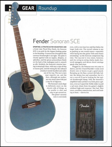 Fender sonoran sce - fender, acoustic