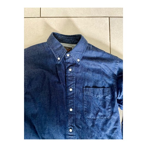 Beams plus denim oxford shirt - plus,
