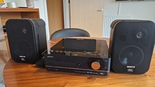 Sony GigaJuke NAS-E35HD Audio System with JBL Speakers and Remote Control