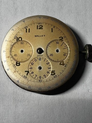 Rare vintage gallet multichron - rare,