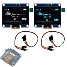 OLED 1.54" Blue White LCD 128