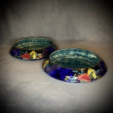 Pair Hand Painted Rubens Ware