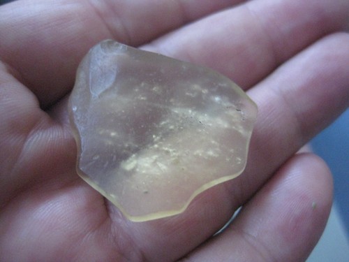 Libyan desert glass - libyan,
