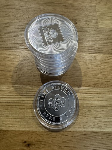 1oz silver round - 1oz, suisse