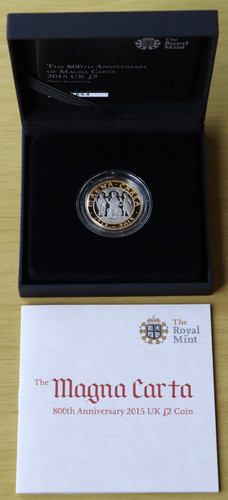Royal mint 2015 magna carta - royal,