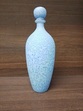 Spanish Frosted Glass Bottle 