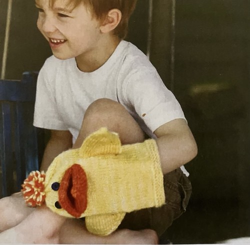 Knitting pattern duckling - pattern,