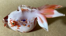 Art Glass Koi Carp Ornament Paperweight.