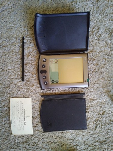 Palm pilot organiser with - pilot,