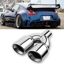 Dual Exhaust Pipe Tips 2.5"