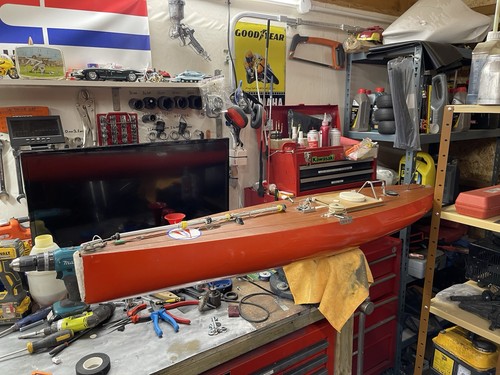Yacht fibre glass - r/c,