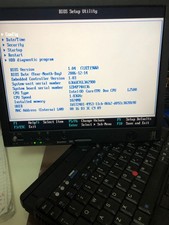 Vintage Lenovo ThinkPad X60T looks to be unused