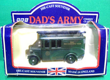 Vintage 1990s Lledo 1:50 1932 Dennis BBC Outside Broadcast Van Dads Army