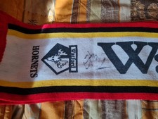 ELTON JOHN WATFORD FC SIGNED SCARF !!!