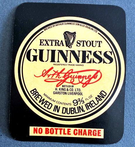 Guinness extra stout - stout, paper