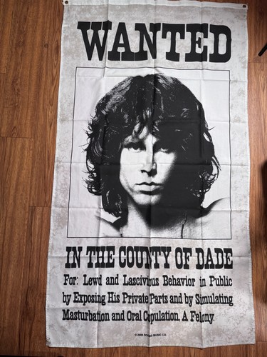 Jim morrison wanted - morrison, 3x5
